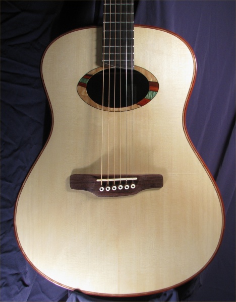 Large German Spruce Black Walnut Guitar